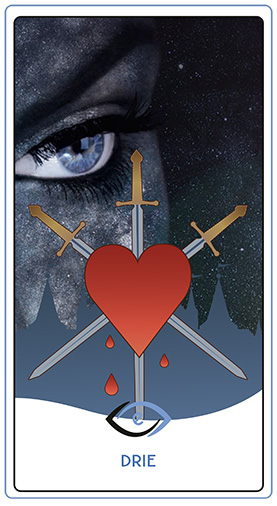 tarot Zwaarden drie